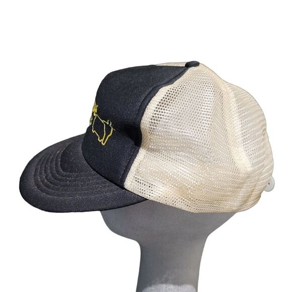 Vintage 80s Nationwise Trucker Snapback Cap Hat - Picture 2 of 6